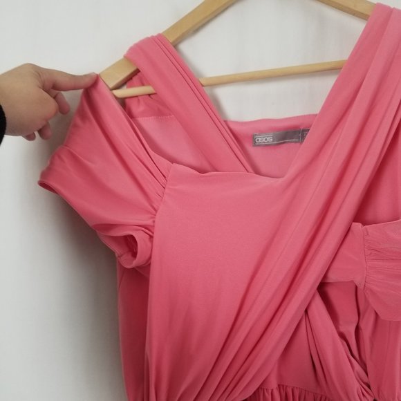 ASOS Maternity cold shoulder dress size 12 (153) - Picture 3 of 12
